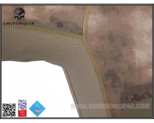 Футболка EMERSON Skin Tight Base Layer Camo Running V Shirts Atacs FG