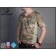 Футболка EMERSON Skin Tight Base Layer Camo Running V Shirts Atacs FG