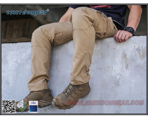 Тактические штаны Emersongear Blue Label Ergonomic Fit Long Khaki