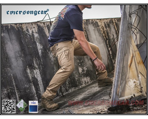 Тактические штаны Emersongear Blue Label Ergonomic Fit Long Khaki