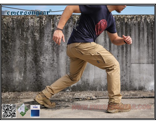 Тактические штаны Emersongear Blue Label Ergonomic Fit Long Khaki