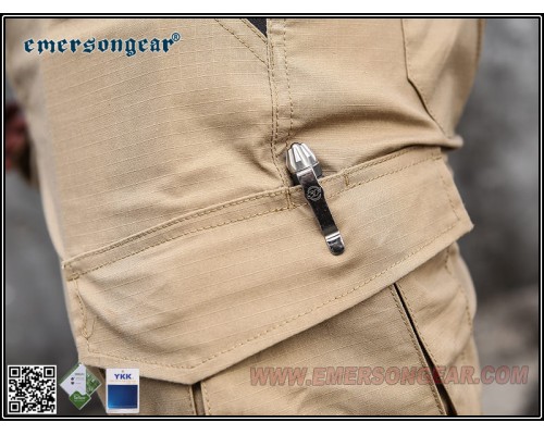 Тактические штаны Emersongear Blue Label Ergonomic Fit Long Khaki