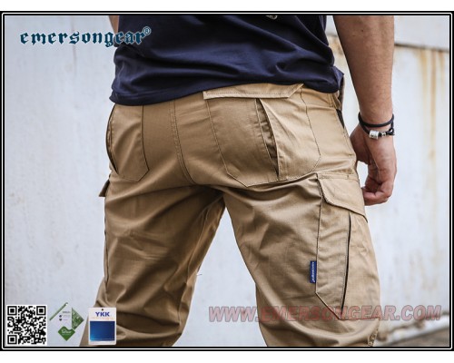 Тактические штаны Emersongear Blue Label Ergonomic Fit Long Khaki