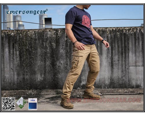 Тактические штаны Emersongear Blue Label Ergonomic Fit Long Khaki