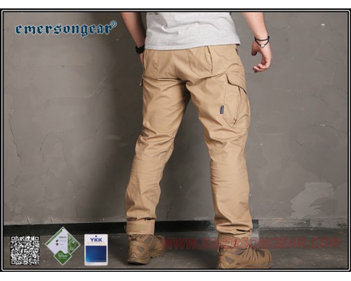 Тактические штаны Emersongear Blue Label Ergonomic Fit Long Khaki