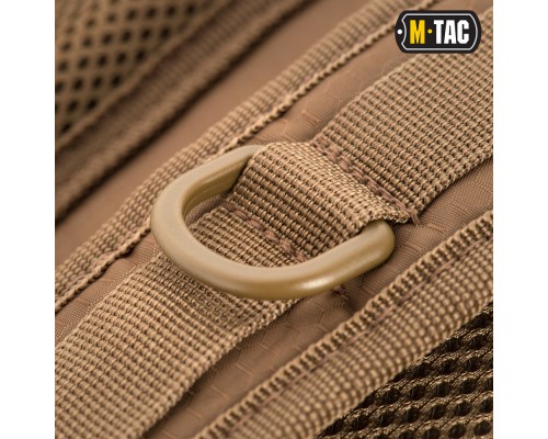 M-TAC РЮКЗАК URBAN LINE CHARGER HEXAGON PACK COYOTE BROWN
