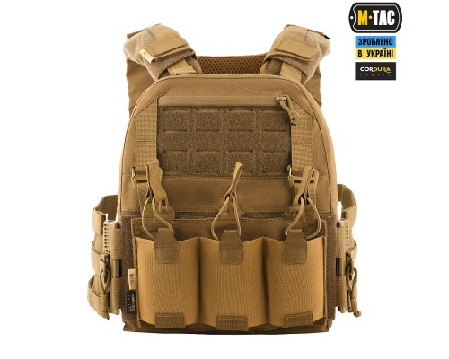 M-TAC ПЛИТОНОСКА CUIRASS QRS COYOTE
