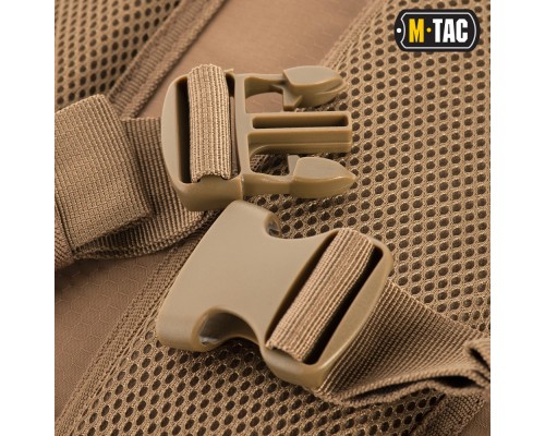 M-TAC РЮКЗАК URBAN LINE CHARGER HEXAGON PACK COYOTE BROWN