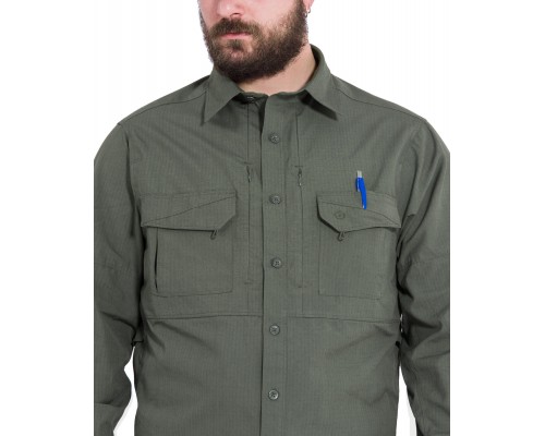 Рубашка PLATO SHIRT Camo Green
