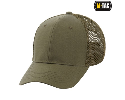 M-TAC БЕЙСБОЛКА С СЕТКОЙ FLEX РИП-СТОП DARK OLIVE