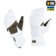 M-TAC ПЕРЧАТКИ БЕСПАЛЫЕ С КЛАПАНОМ WINTER 270 WHITE