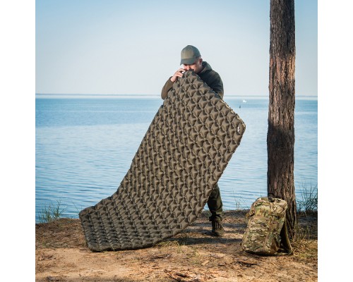 M-TAC КАРЕМАТ НАДУВНОЙ 195Х120 OLIVE