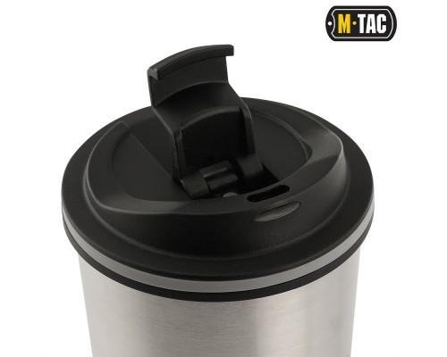 M-TAC ТЕРМОКРУЖКА С КЛАПАНОМ 450 МЛ НЕРЖ.