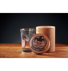 Граненный стакан с блесной