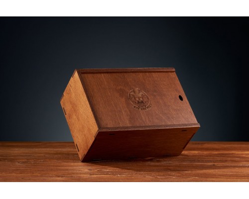 Набор 6 рюмок-череп с застрявшей пулей