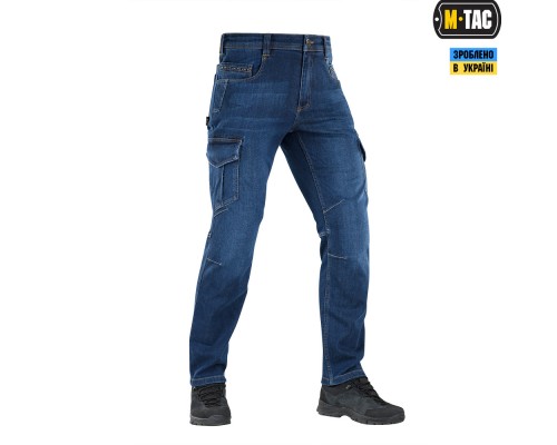 M-TAC ДЖИНСЫ SPARTAN DARK DENIM