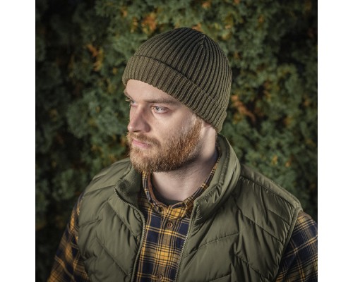 M-TAC ШАПКА ВЯЗАНАЯ 100% АКРИЛ OLIVE