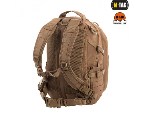 M-TAC РЮКЗАК URBAN LINE CHARGER HEXAGON PACK COYOTE BROWN
