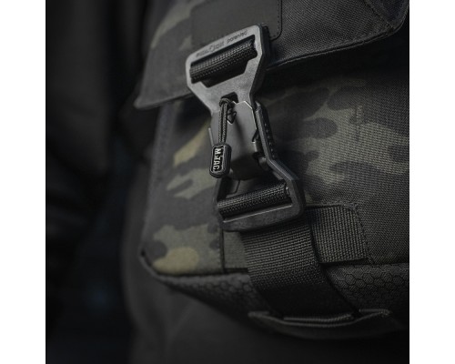 M-TAC СУМКА SATELLITE MAGNET BAG ELITE HEX MULTICAM BLACK/BLACK