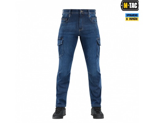 M-TAC ДЖИНСЫ SPARTAN DARK DENIM
