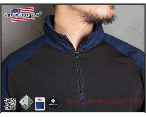 Тактическая рубашка EmersonGear blue label Upgraded version G3 Navy Blue