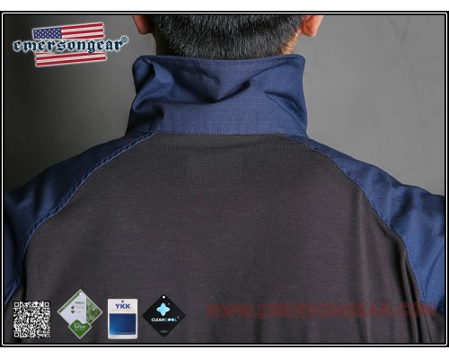 Тактическая рубашка EmersonGear blue label Upgraded version G3 Navy Blue