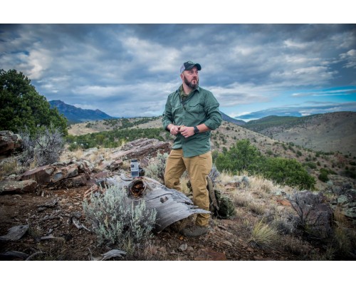 Рубашка DEFENDER Mk2 Shirt long sleeve® - PolyCotton Ripstop - Olive Green