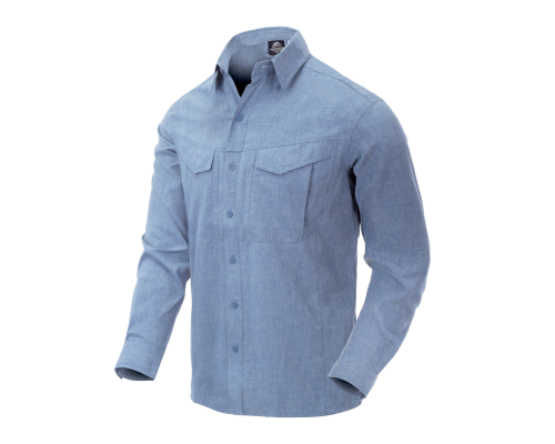 Рубашка DEFENDER Mk2 Gentleman Shirt® - Melange Light Blue