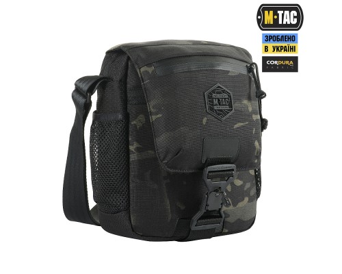 M-TAC СУМКА SATELLITE MAGNET BAG ELITE HEX MULTICAM BLACK/BLACK