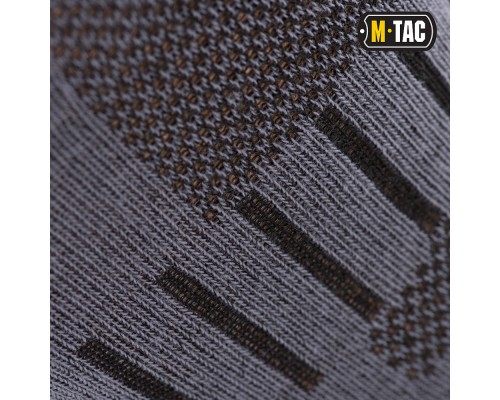 M-TAC НОСКИ СПОРТИВНЫЕ ЛЕГКИЕ DARK GREY