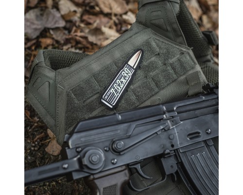 M-TAC НАШИВКА 7,62X39 AMMO BLACK/GID