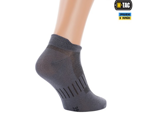 M-TAC НОСКИ СПОРТИВНЫЕ ЛЕГКИЕ DARK GREY