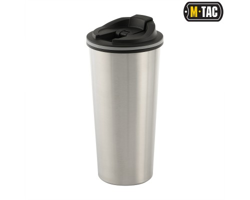 M-TAC ТЕРМОКРУЖКА С КЛАПАНОМ 450 МЛ НЕРЖ.