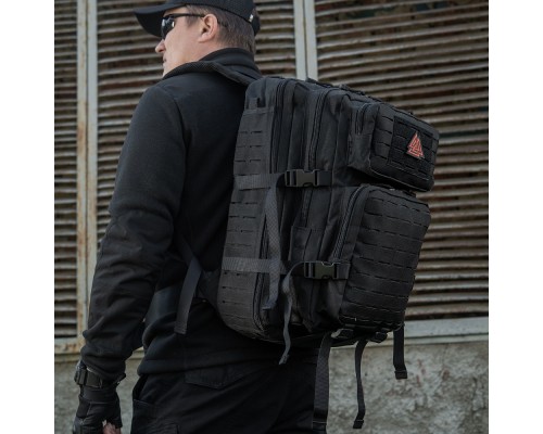 M-TAC РЮКЗАК LARGE ASSAULT PACK LASER CUT BLACK