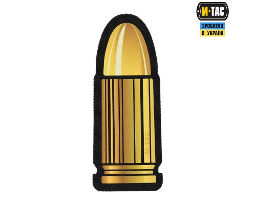M-TAC НАШИВКА 9X19 AMMO BLACK