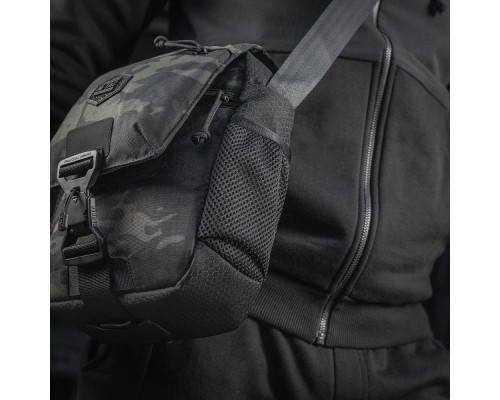 M-TAC СУМКА SATELLITE MAGNET BAG ELITE HEX MULTICAM BLACK/BLACK