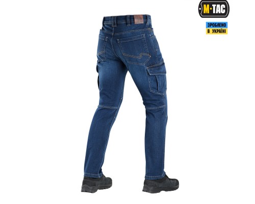 M-TAC ДЖИНСЫ SPARTAN DARK DENIM