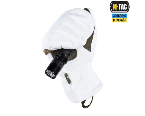 M-TAC ПЕРЧАТКИ БЕСПАЛЫЕ С КЛАПАНОМ WINTER 270 WHITE