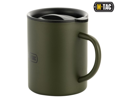M-TAC ТЕРМОКРУЖКА 400 МЛ С КРЫШКОЙ ОЛИВА