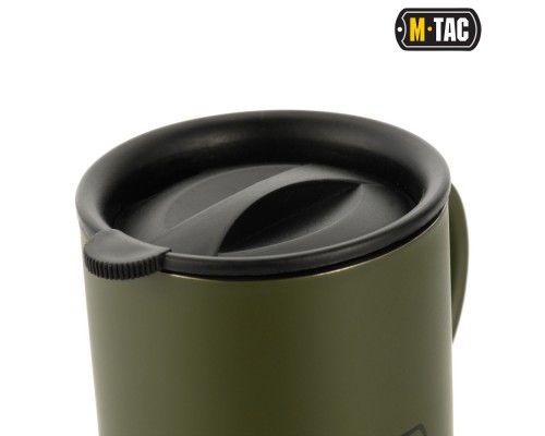 M-TAC ТЕРМОКРУЖКА 400 МЛ С КРЫШКОЙ ОЛИВА