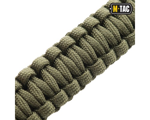 M-TAC БРАСЛЕТ ПАРАКОРД С ИСКРОВЫСЕКАТЕЛЕМ И СВИСТКОМ OLIVE