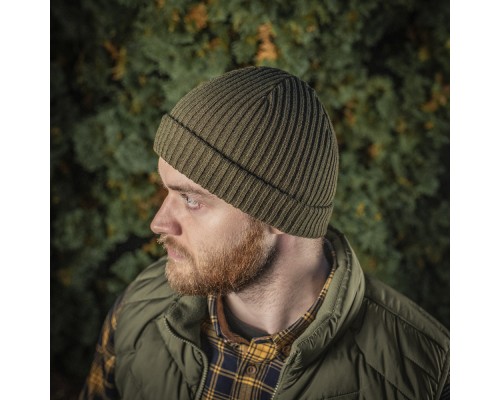 M-TAC ШАПКА ВЯЗАНАЯ 100% АКРИЛ OLIVE