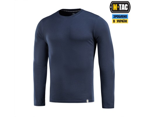 M-TAC ФУТБОЛКА ДЛИННЫЙ РУКАВ 93/7 DARK NAVY BLUE