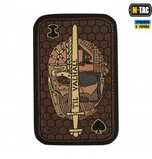 M-TAC НАШИВКА TIL VALHALL ACE (ЖАККАРД) КОЙОТ