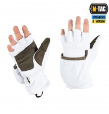 M-TAC ПЕРЧАТКИ БЕСПАЛЫЕ С КЛАПАНОМ WINTER 270 WHITE