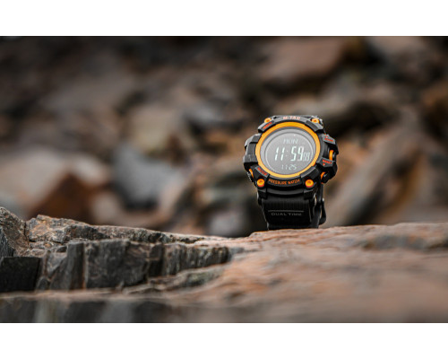 M-TAC ЧАСЫ ТАКТИЧЕСКИЕ ADVENTURE BLACK/ORANGE