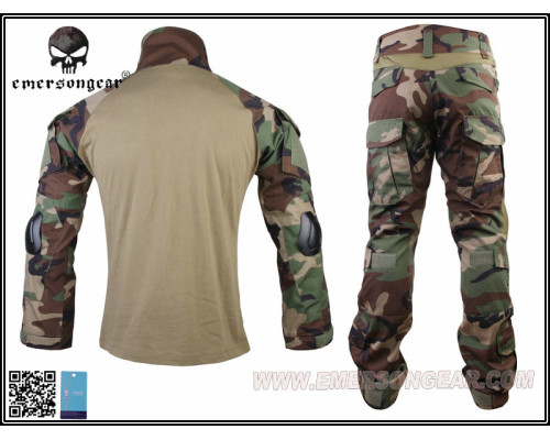 Комплект униформы EmersonGear Gen2 Woodland