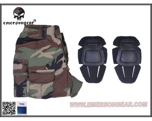 Тактические штаны EmersonGear G3 -Advanced Version 2017 Woodland