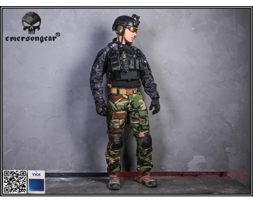 Тактические штаны EmersonGear G3 -Advanced Version 2017 Woodland
