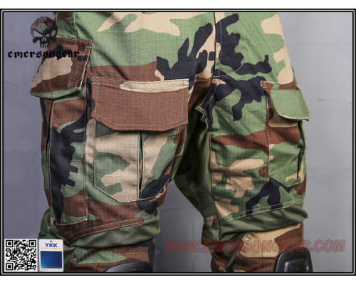 Тактические штаны EmersonGear G3 -Advanced Version 2017 Woodland